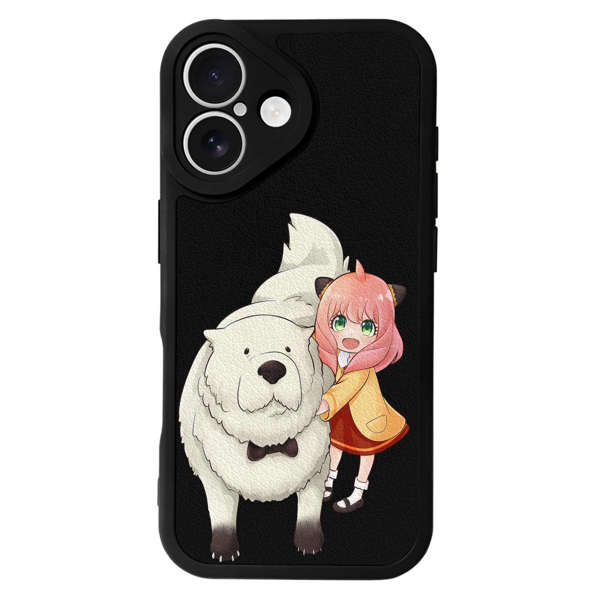 （画像用） SPY×FAMILY间谍家家酒 【iPhone 16シリーズ対応】シリコンスマホケース（レザー調） 材質：シリコン